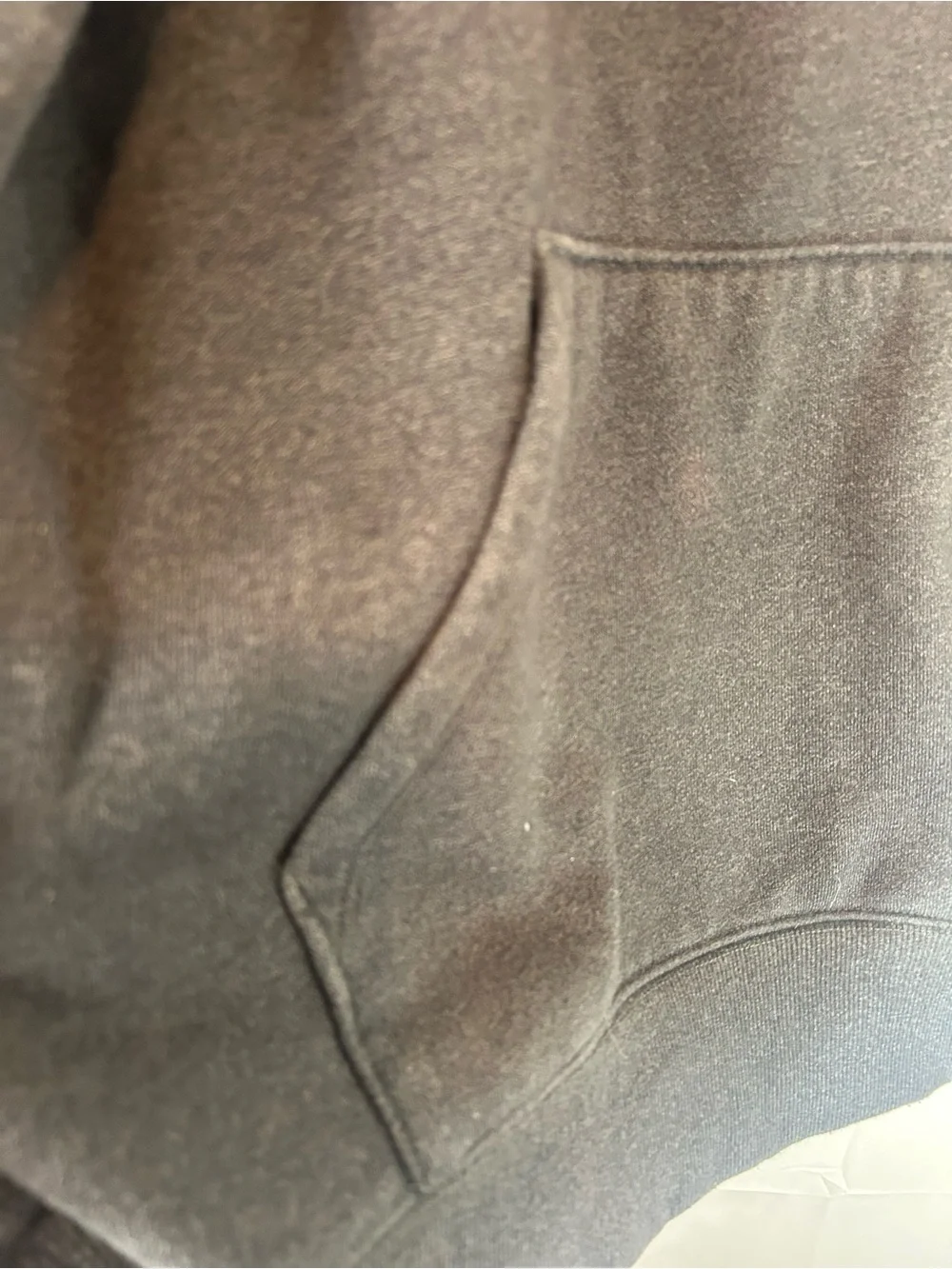 The North Face Black Pullover Hoodie with Red Logo Patch